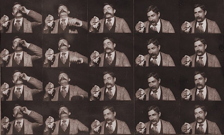 Today in Film History (January 7th, 1894): One of the First Motion Pictures to be Copyrighted, "Fred Ott's Sneeze", is Captured!