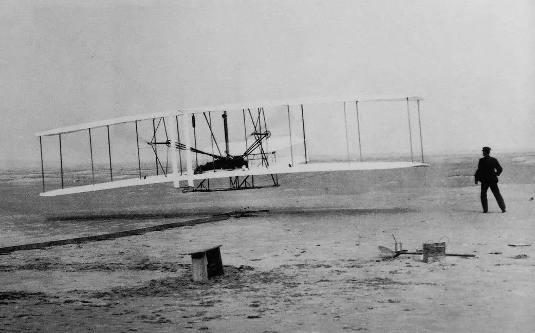 Today in Tech History (December 17, 1903): The Wright Brothers Make the First Successful Powered Aircraft Flight!