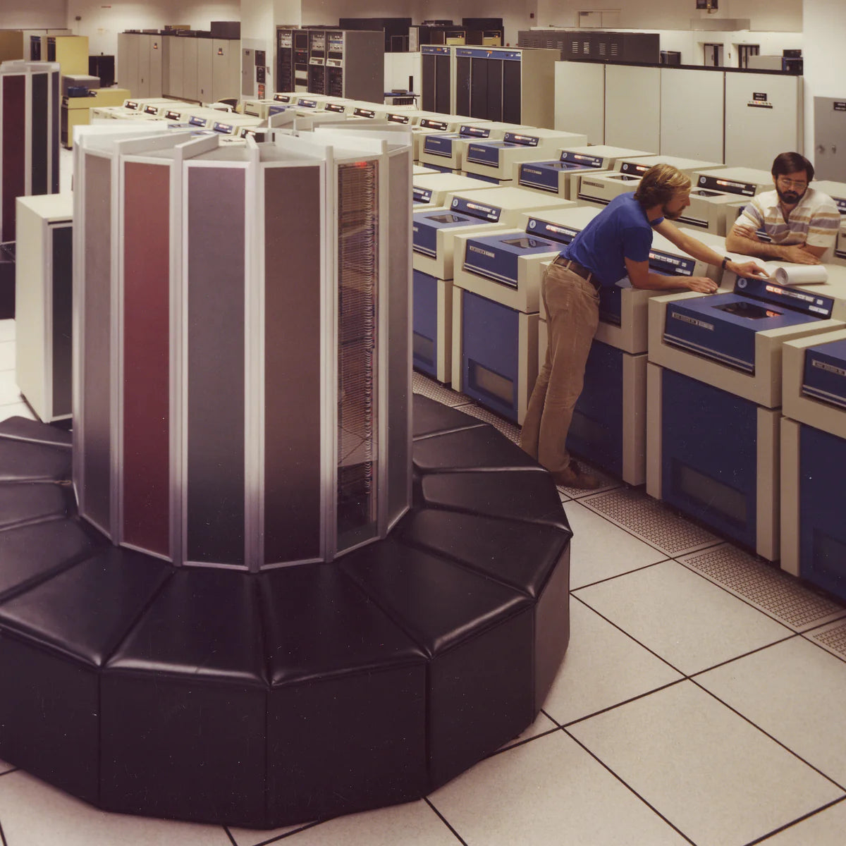 Mini Museum - CRAY-1 Supercomputer Module Board Fragment & IC Chip (1975)