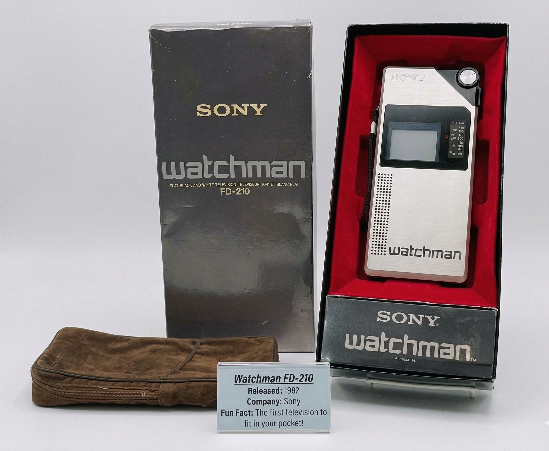 SONY Watchman AMラジオ 1984年製　未使用品 s-l1600.jpg