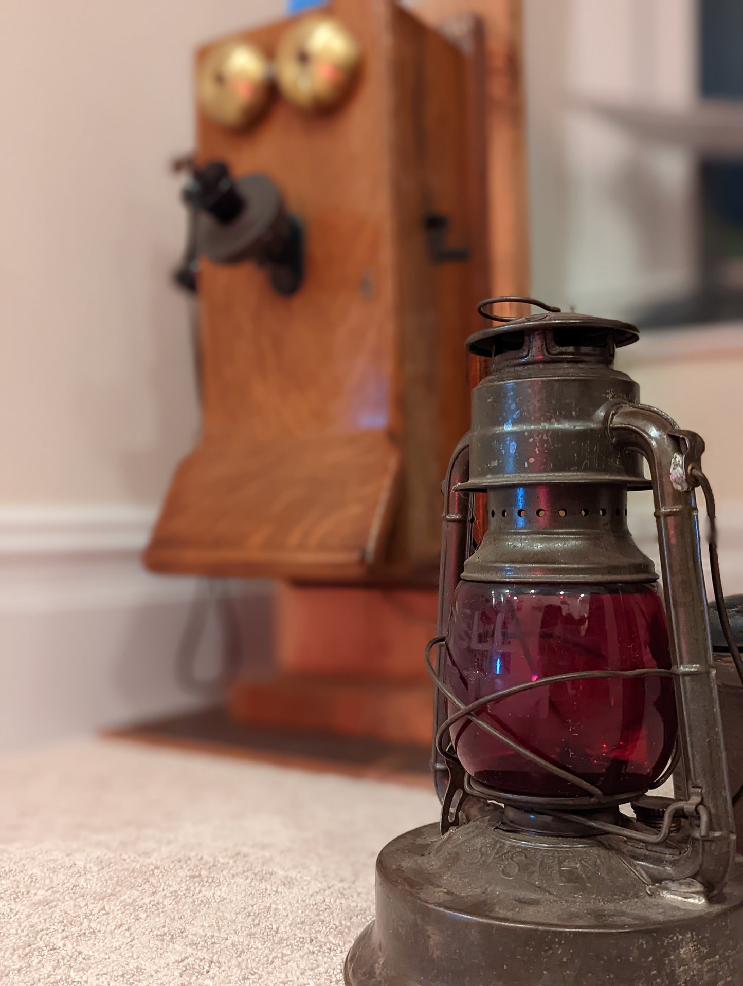 Deitz D Lite / Bell System Railroad Lantern (1920)