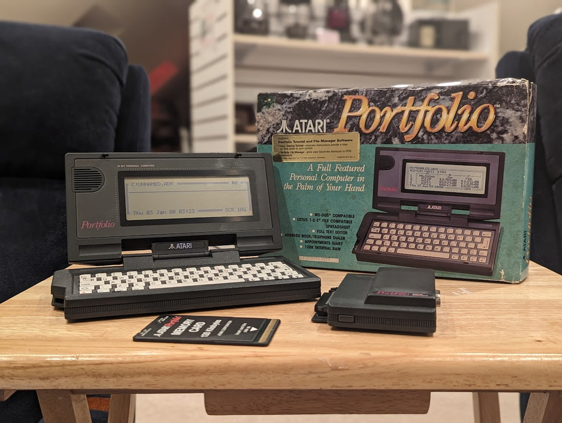 NEW EXHIBIT: Atari Portfolio HPC-004 (1989-1993)