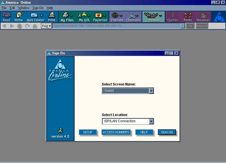 America Online (AOL.com) (1989-Present)