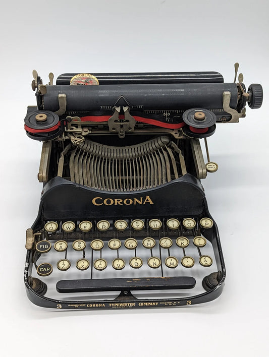 Corona Model 3 Folding Tyepwriter (1912-1941)