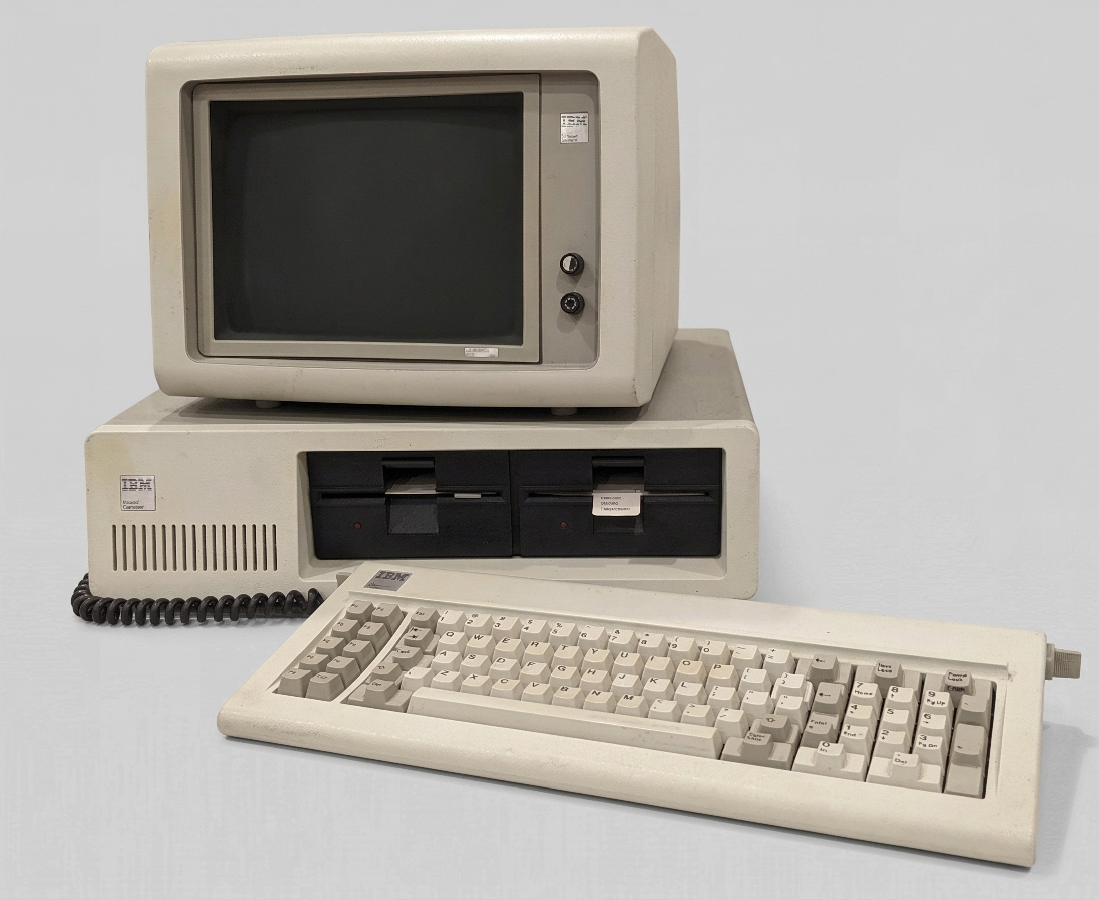 Ibm Compatible Pcs IBM PC Model 5150 (1981-1987) – Westport Tech Museum