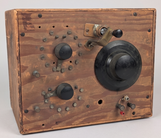 Custom Homebrew Crystal Radio (c. 1920)