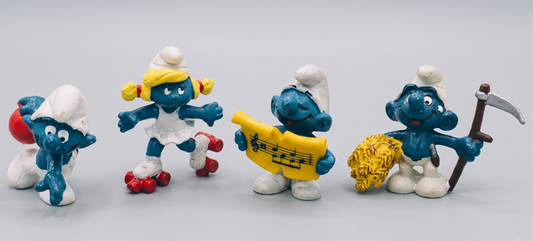Schleich Smurfs & "The Smurfs" Cartoon (1981-1989)
