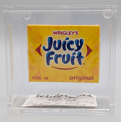 Wrigley's Juicy Fruit Gum - The 50th Anniversary of the First UPC Barcode Scan!
