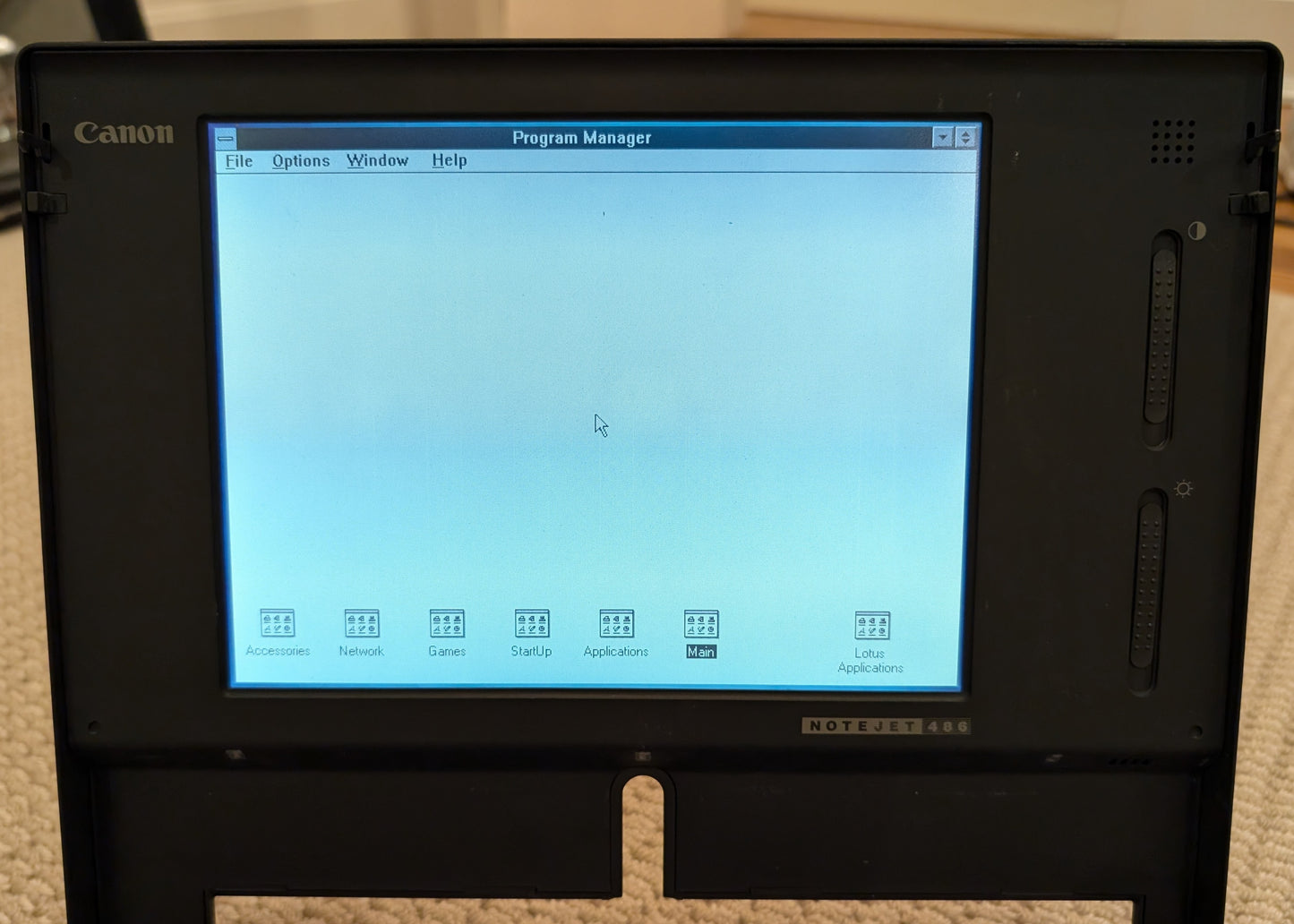 Canon NoteJet 486 (1993)