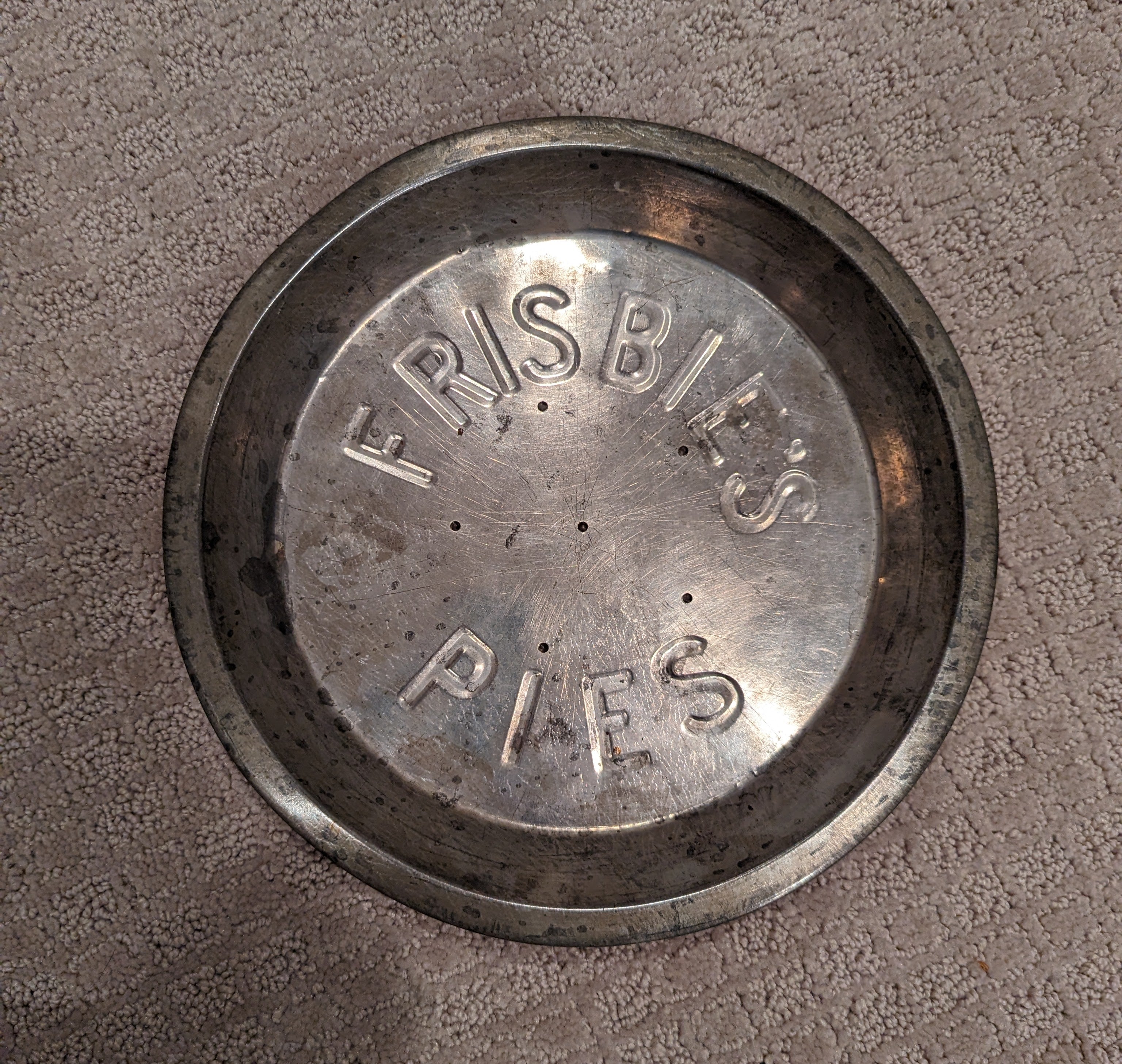 Frisbie's Pies Tin (c. 1920's) Westport Tech Museum