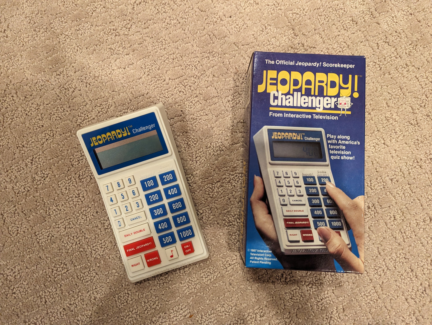 Interactive Television Jeopardy! Challenger (1987)