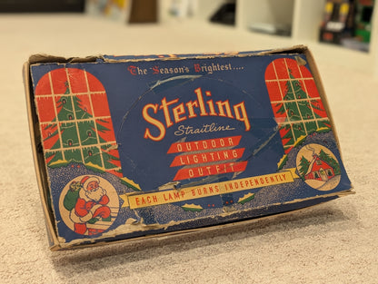 Sterling Straitline Outdoor Lighting Outfit (1950s)