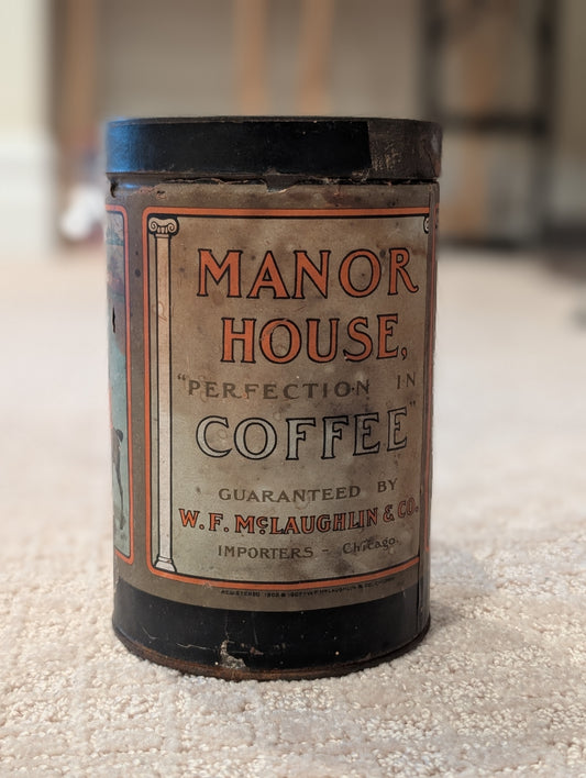 Assorted Antique Advertising Containers (c. 1890-1920)