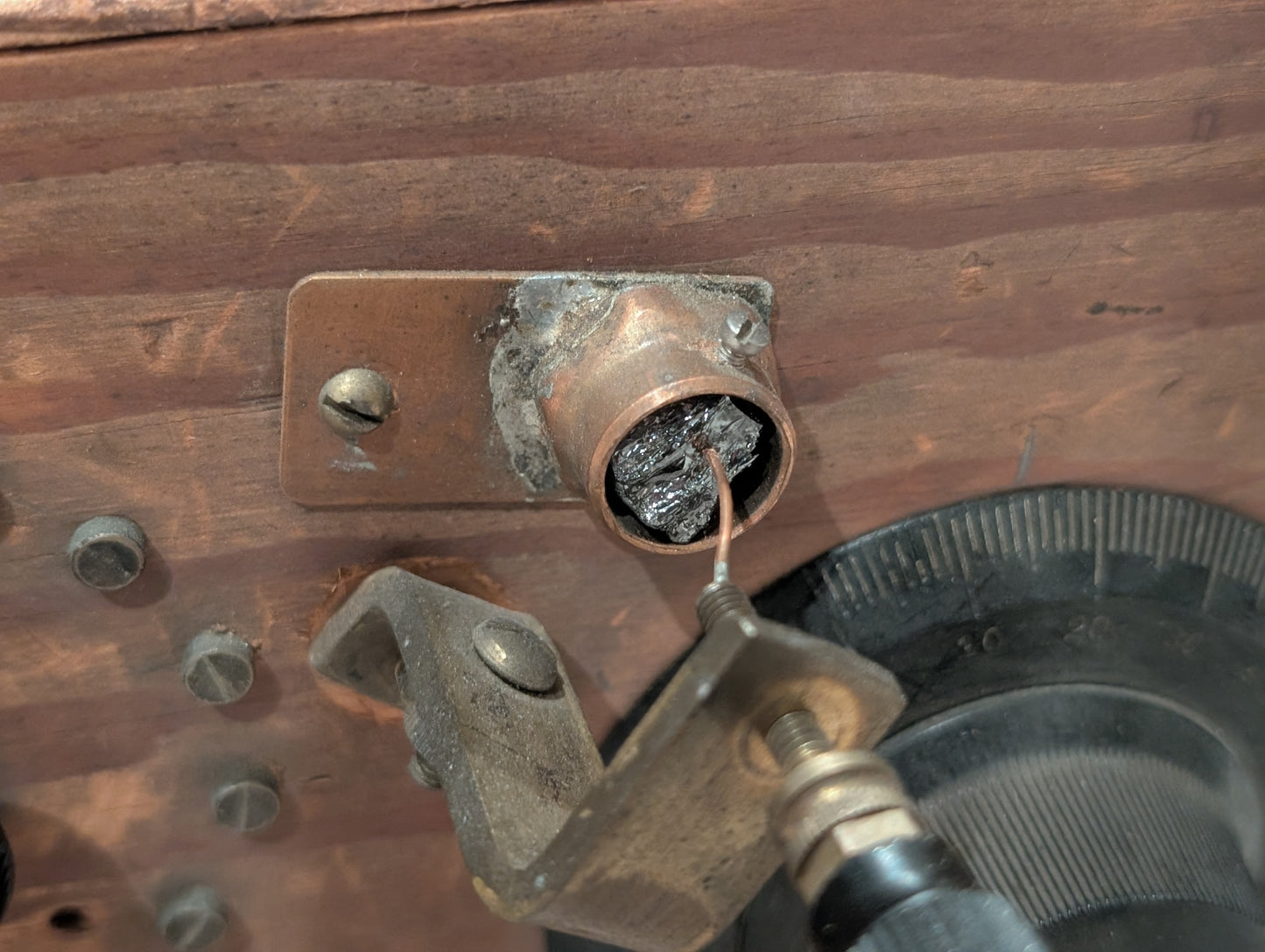 Custom Homebrew Crystal Radio (c. 1920)
