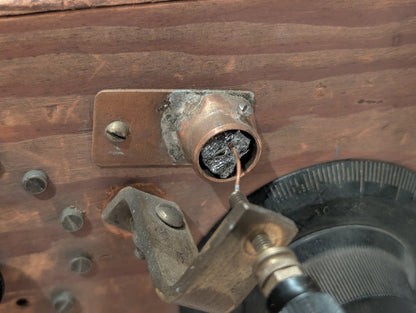 Custom Homebrew Crystal Radio (c. 1920)