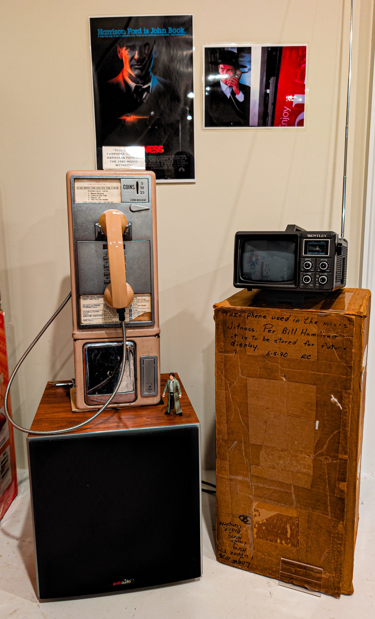Harrison Ford's "Witness" - Original Screen-Used Payphone (1985)