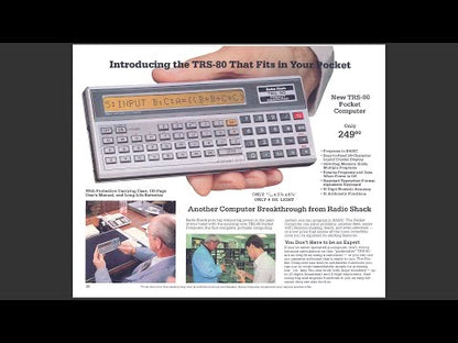 Radio Shack TRS-80 Pocket Computer PC-1 (1980)