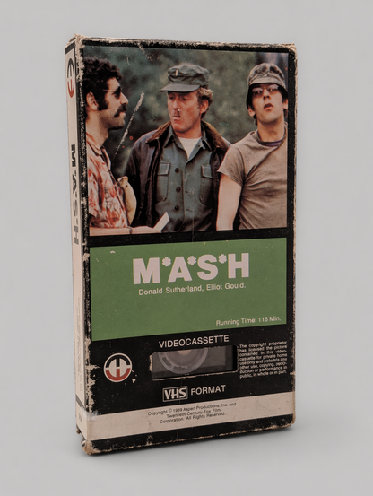 RCA SelectaVision VBT200 VHS Recorder & Magnetic Video "M*A*S*H" VHS (1977-1978)