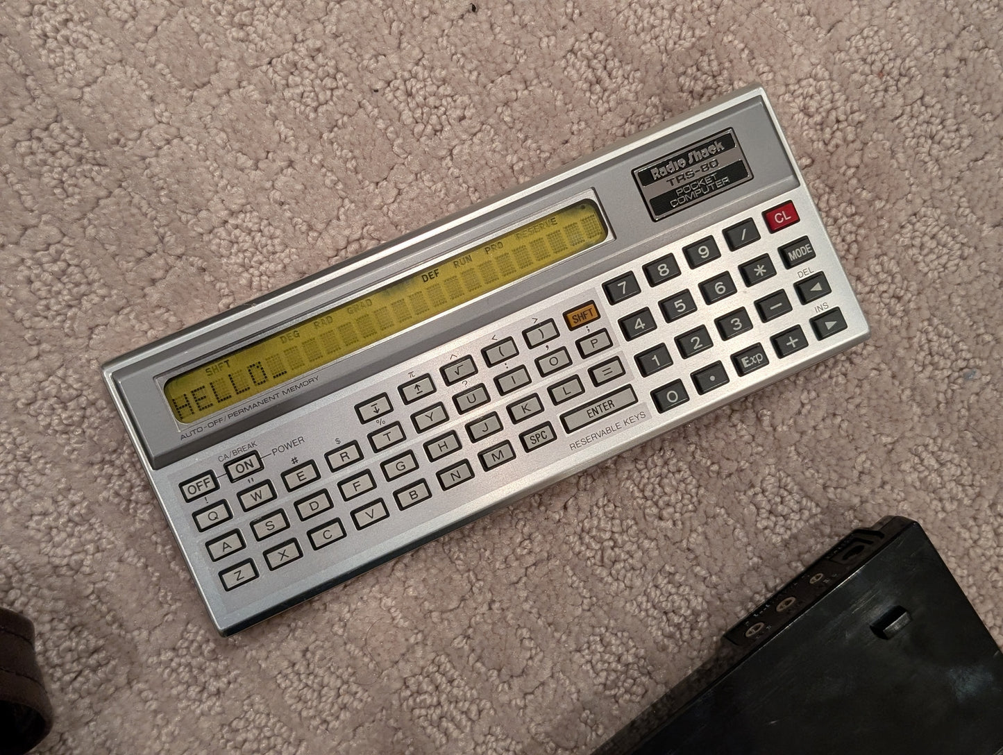 Radio Shack TRS-80 Pocket Computer PC-1 (1980)