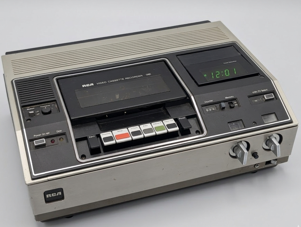 RCA SelectaVision VBT200 VHS Recorder & Magnetic Video 