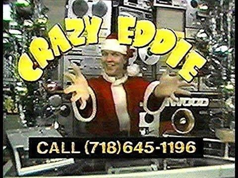 CRAZY EDDIE Electronics Store Original Receipt (1971-1989)
