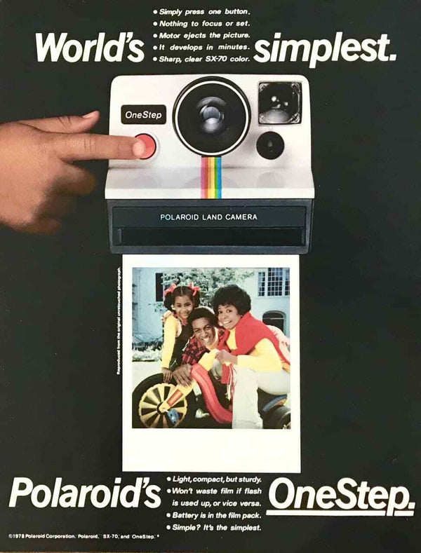 Polaroid OneStep (Land Camera 1000) (1977-1987) – Westport Tech Museum