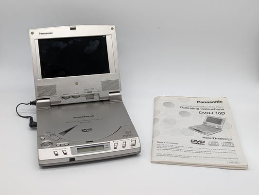 Panasonic DVD-L10 Portable DVD Player (1998)
