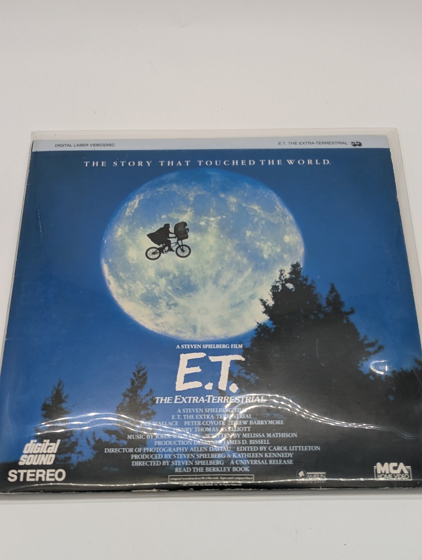 E.T. The Extra-Terrestrial Raised Relief 3D Movie Poster (1982)